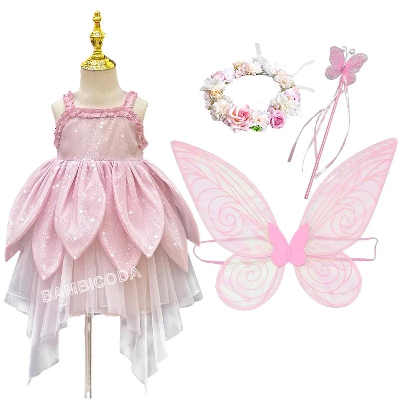 Helovīna Tinkerbell Cosplay Kostīms Grezna Meiteņu