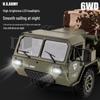 2.4G Six-Wheel Remote Control Military Transport Truck Toy
