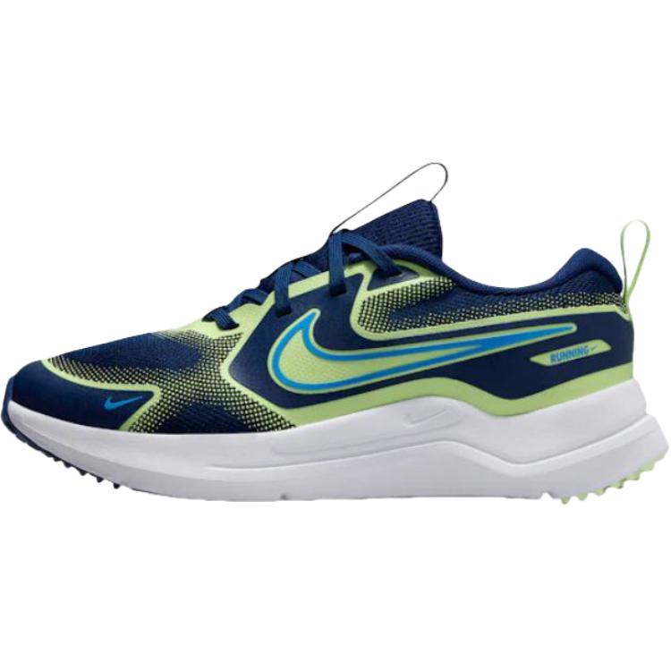 Nike Cosmic Runner GS Blue Void Barely Volt Kids Sneakers University-Blue HM4402-403
