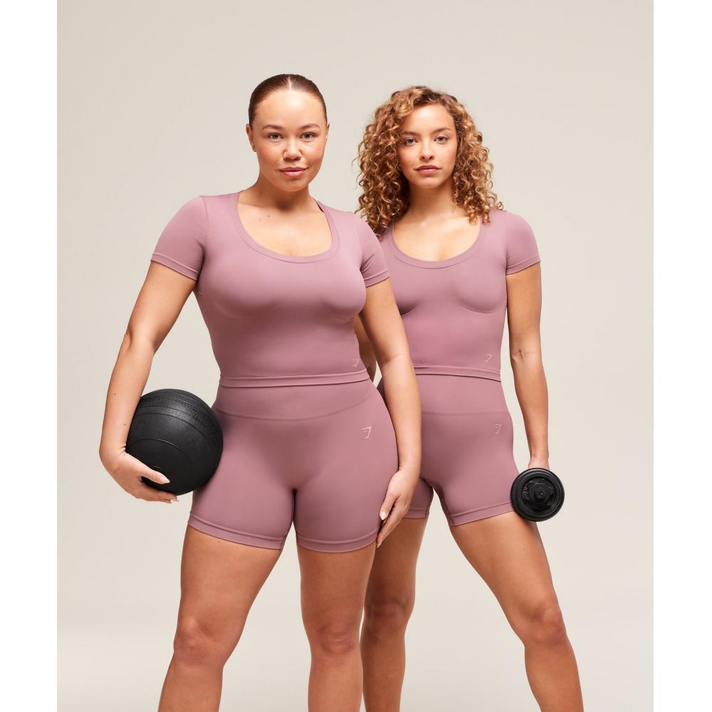 Gymshark Soft Sculpt Shorts Calm Pink B3b7n Kcpd