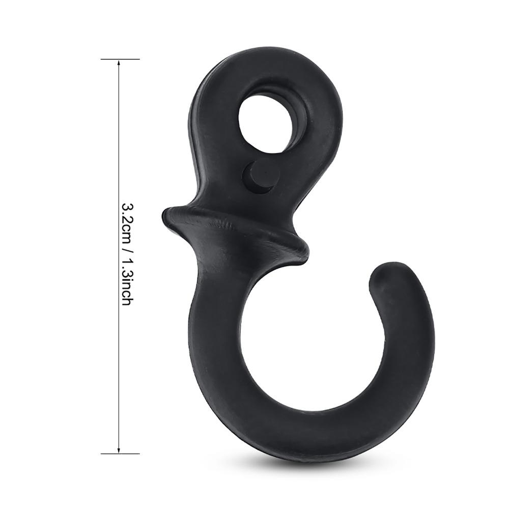 4Pcs Rubber Bow String Stabilizer Red Silencer Accessories Bowstring Shock Absorber Bowstring