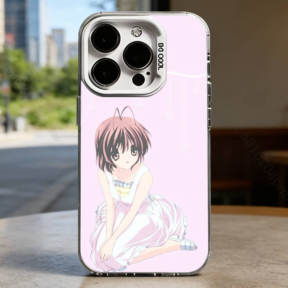 

Anime C-Clannad White Shockproof Phone Case For iPhone 17,16,15,14,13,12,11,Pro,XS,Max,Plus,Mini,SE iPhone11PRO
