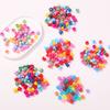 100Pcs Colorful Small Girls Hair Clips Cute Flower Star Hair Claws Styling Hair Braid Hairpins Kids Hair Accessories Headwear