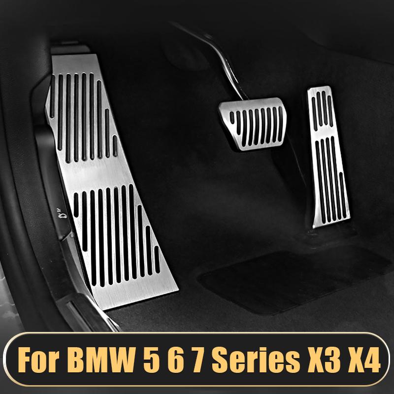 

Для BMW 5 6 7 серии F01 F07 F10 F11 F06 F13 X3 F25 X4 F26 Z4 E89 E85 автомобильная педаль акселератора крышка педали тормоза
