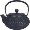 Iwachu Type Tortoiseshell Enameled Interior and Nambu 12304 Teapot, 5, Black, 0.65L, Lid, Ironware,