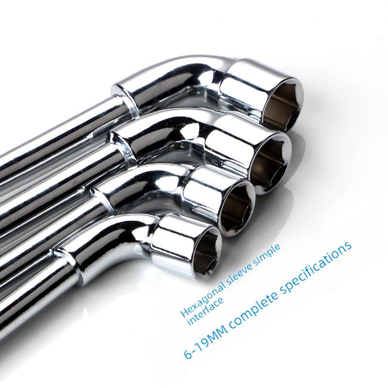 L-Shaped Double-Ended Hex Socket Wrench Set