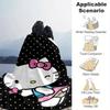 1pc. Hello Kitty Cute Cartoon Print Blanket - Perfect for Home, Office, Outdoor Use, Gift Idea, Suitable for All Seasonsz041718
