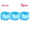 Toys Toys Kids  Childrens 1/6PCS Maltose Ice Cube Stress Ball with Snowflakes Squishy Slow Rising Stress Relief Square Sensory Party Favors