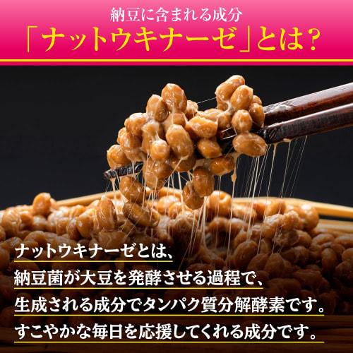 Premium 4000FU Nattokinase Capsules, Highly Concentrated Enzyme, Dietary Supplement, 30-Day Supply (Made in Japan)