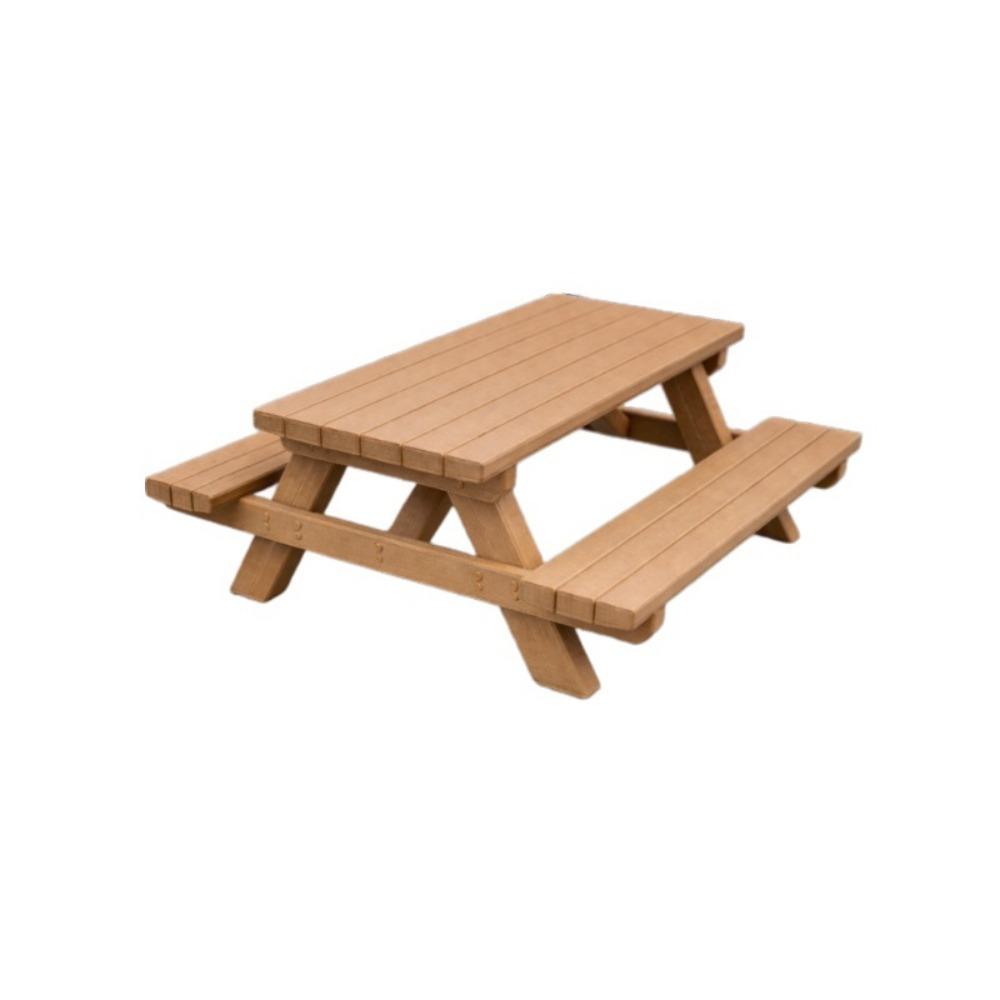 3Styles Dollhouse Wood Table Food Play Retro Round Table  Simulation Model Dolls Accessories