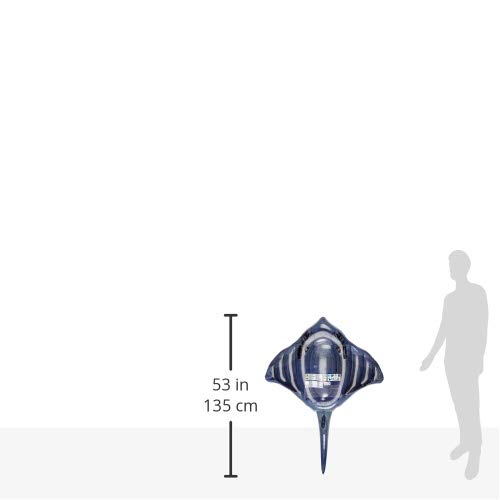 INTEX Stingray Ride-On Float Mat, 188 X 145 Cm, 57550 [Official Japanese Product]
