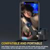 Automatischer Handy-Klicker – 1 bis 99 Geschwindigkeiten, 180°-Drehung, intelligente automatische Bildschirmtippfunktion, USB-Ladefunktion, Clip-On, geräuschlos – für Gamer und Social-Media-Nutzer