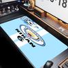 Manchester City Fußballclub Thema Premium Rutschfestes Mauspadd mit Genähten Kanten, Strapazierfähiges Gummi-Material, für Schreibtisch & Gaming Tolle Geschenke