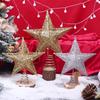 Glitter Christmas Tree Topper Star Sliver Gold Xmas Tree Ornaments Top Decor Christmas New Year Navidad Noel Natal Decor 2026 7
