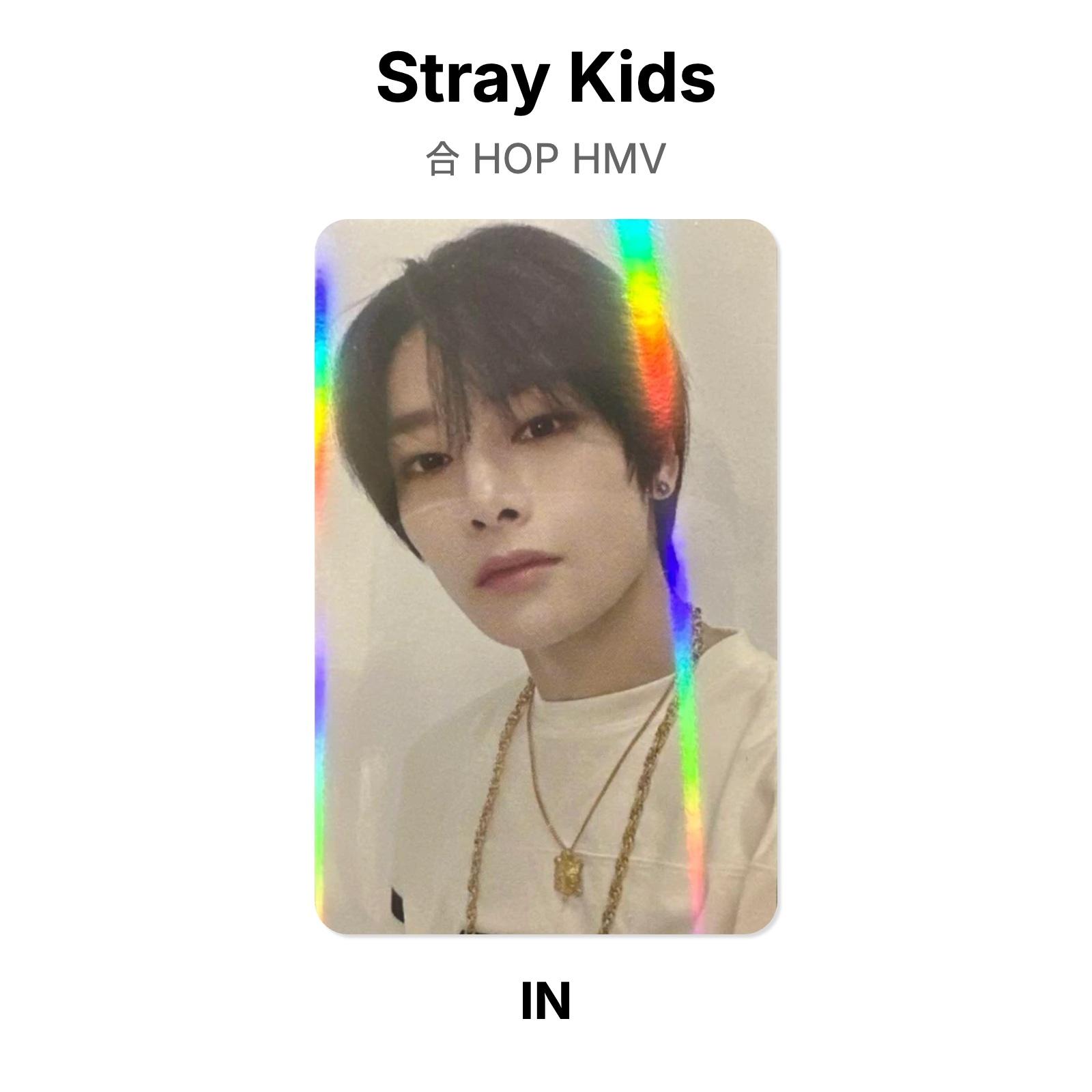 Stray Kids HOP HMV Официальная фотокарточка I.N 02