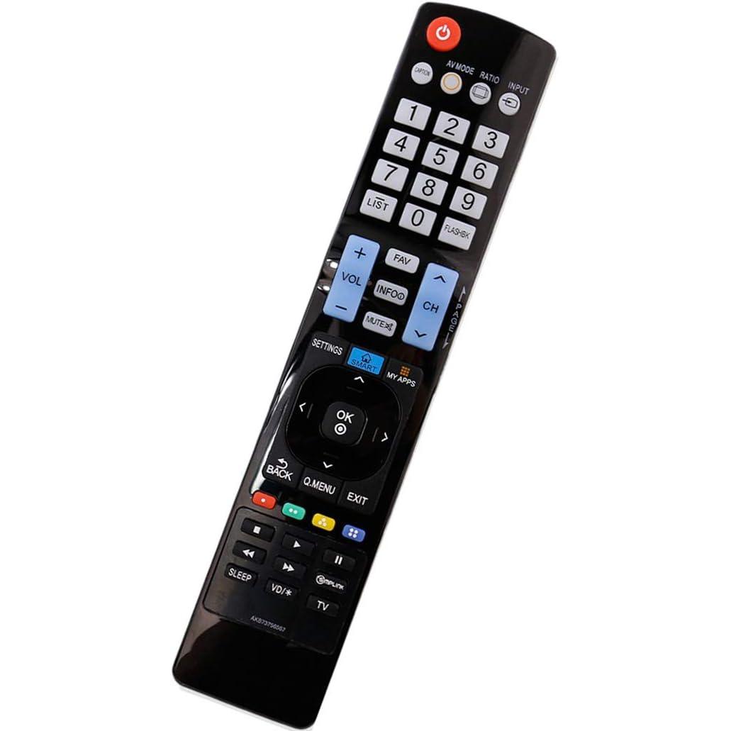 New AKB73756567 Remote Control Replaced for LG TVs Model #: AGF76692626