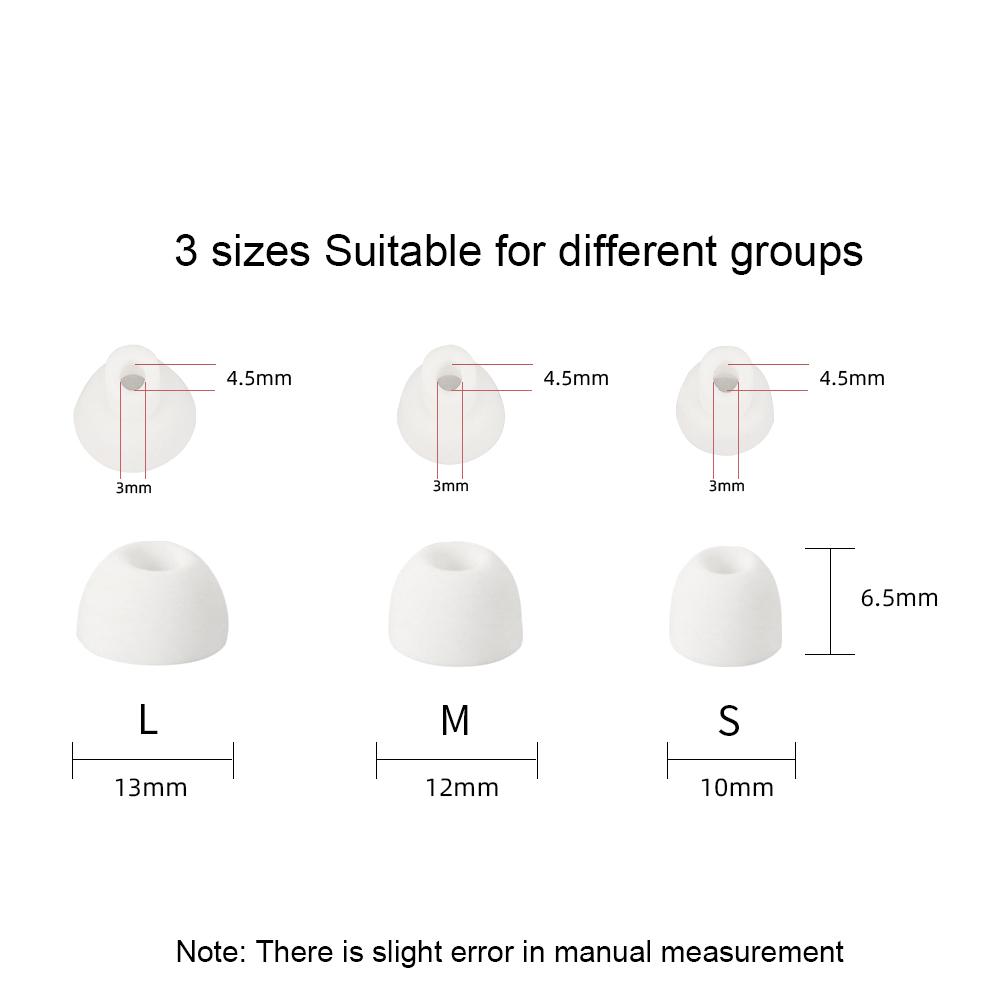 3Pair For JBL ENDURANCE PEAK3 Earbud Covers Silicone Earcups For Peak 3 Ear Caps Bluetooth-Compatible Headset Accessories