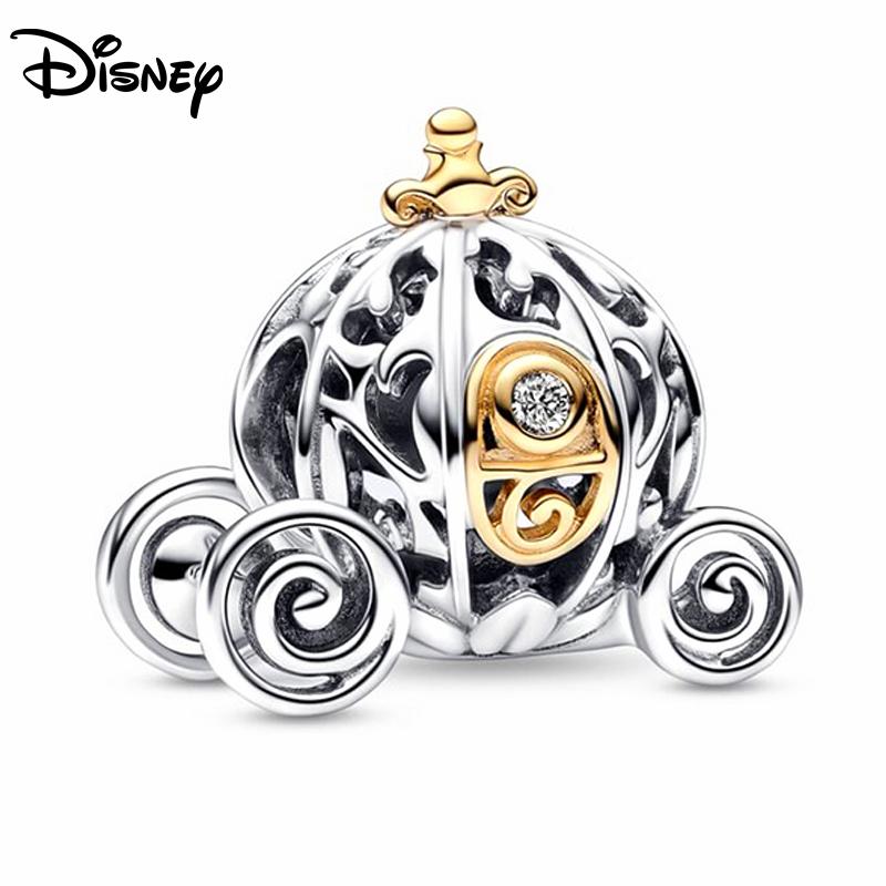 Disney 925 Silver Red Spider Ratatouille Charms Bead Earrings Bracelet Fit Original Bracelets DIY Birthday Jewelry Gift