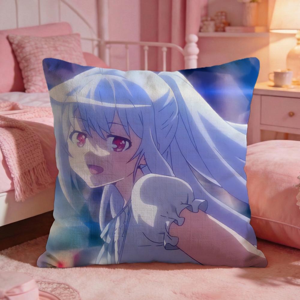 Plastic Memories Anime Cushion Cover Premium Comfort Reversible Pillow Cove Two In One Design For Any Room  Car Interior