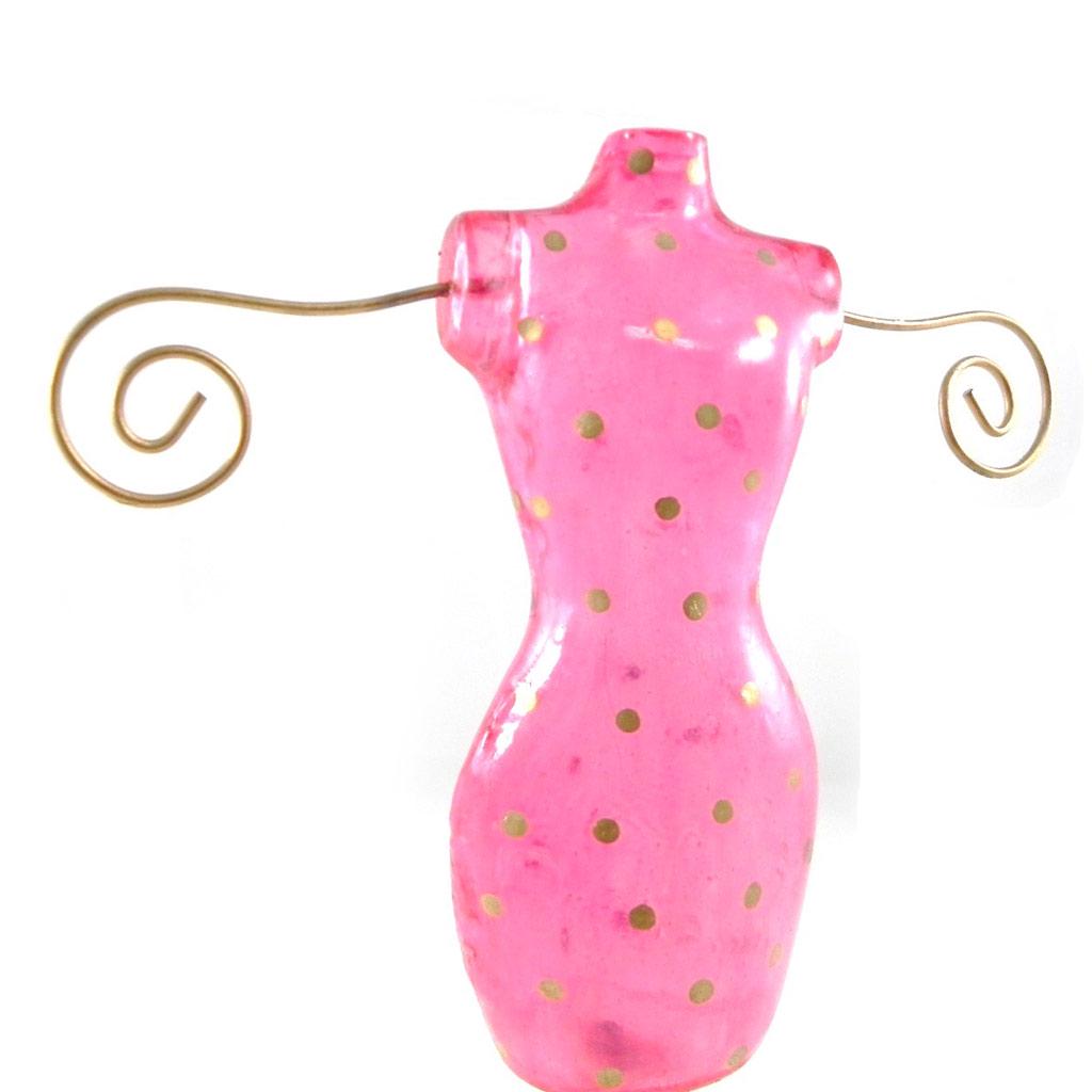 Les Trésors De Lily [H5949] - Porte Bijoux 'Lisa' rose