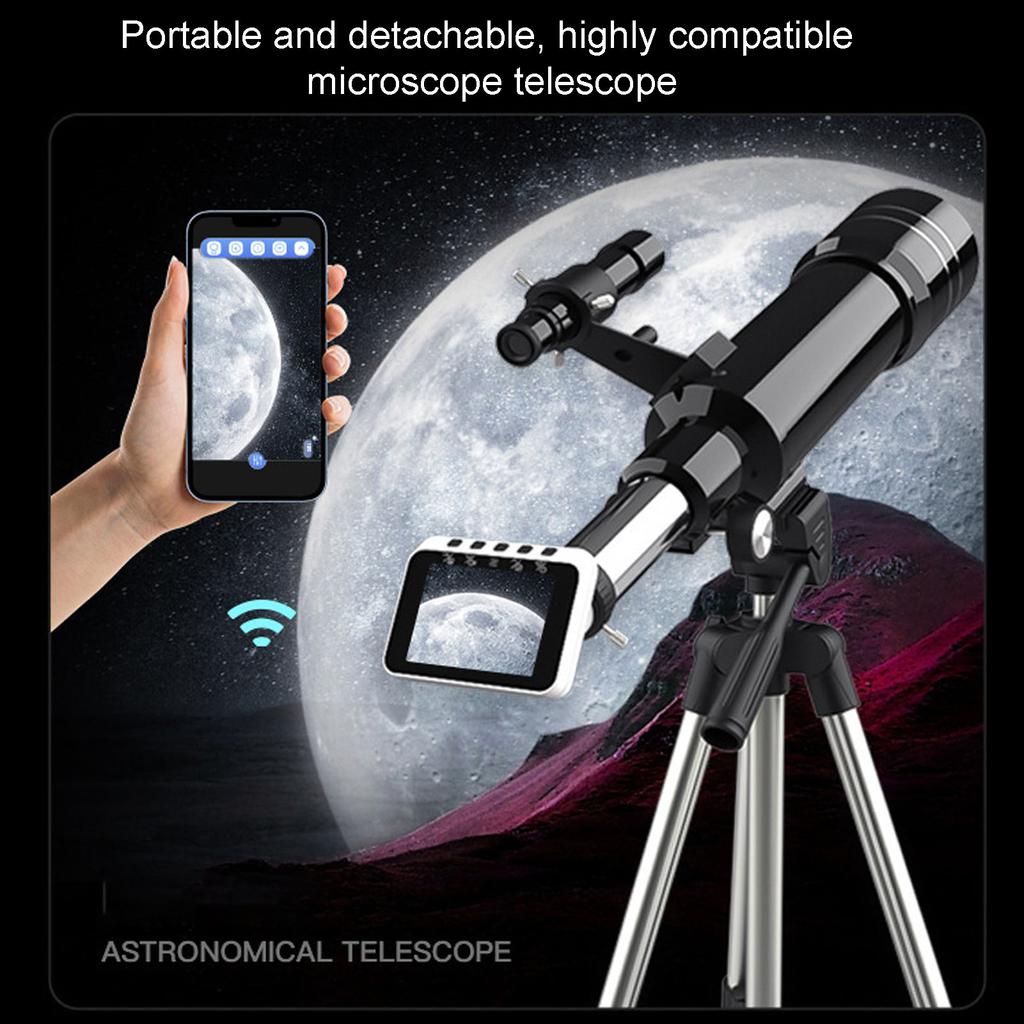 WiFi Electronic Eyepiece 1080P Video Recording 2.8in Display WiFi Telescope Camera Eyepiece TYPE C Charging for Bird Watching