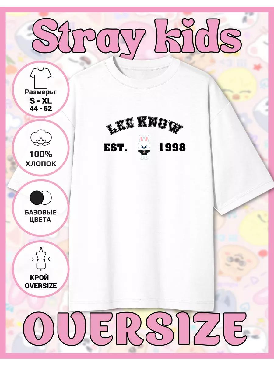

Oversized Stray Kids Lee Know T-Shirt XL