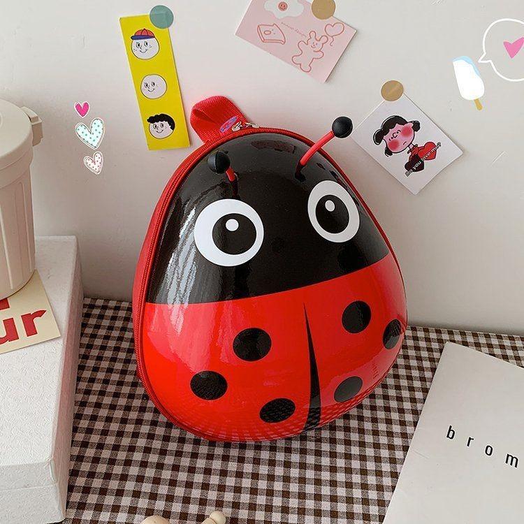 

Bee Duck Chicken Elephant Ladybug Patterns Animal Backpack Kids Gift Schoolbag Red Beetle