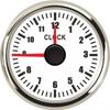 52mm Clock Gauge 12 Hours For Cars Boat Truck With Red Backlight Waterproof Clock Meter Car Gauges boat clock 9-32V