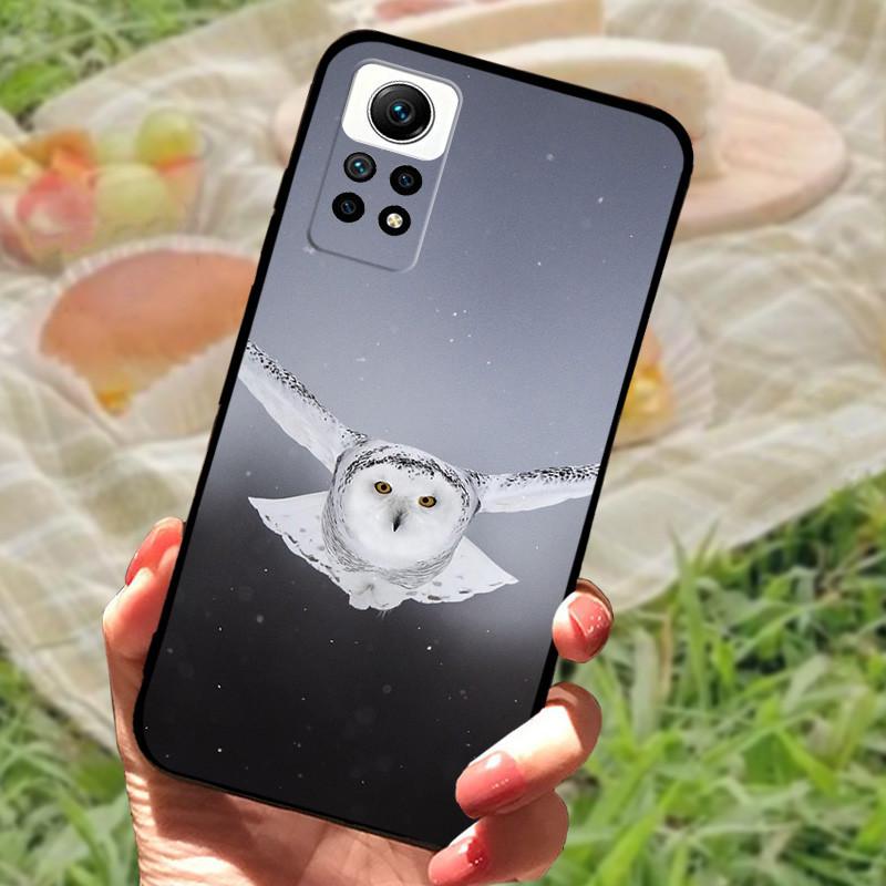 For Redmi Note 12 Pro 4G Case Silicone Soft Marble Black Bumper Funda Coque For Xiaomi Redmi Note 12 Pro Protective Phone Cover