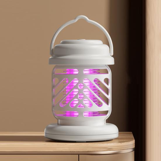 Mini Gnats Zapper USB Rechargeable Electric Shock Fly Zapper with UV