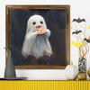 Halloween Decorations Wooden Wall Decorations  Pizza Halloween Cute Decorations