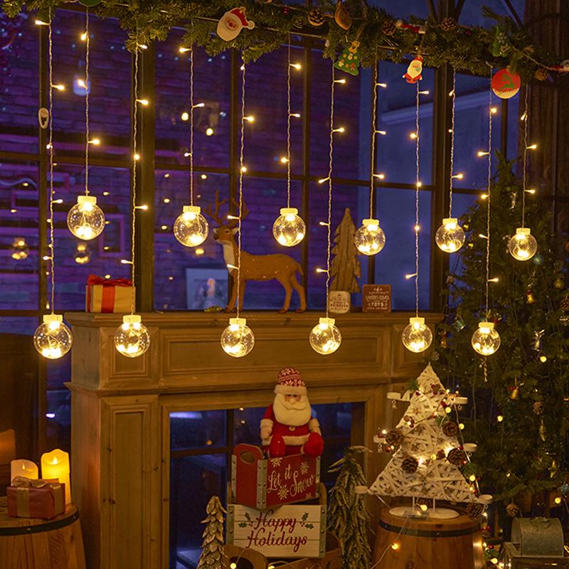 Starry Sky Fairy Curtain Lights: Outdoor Camping & Decoration String Lights