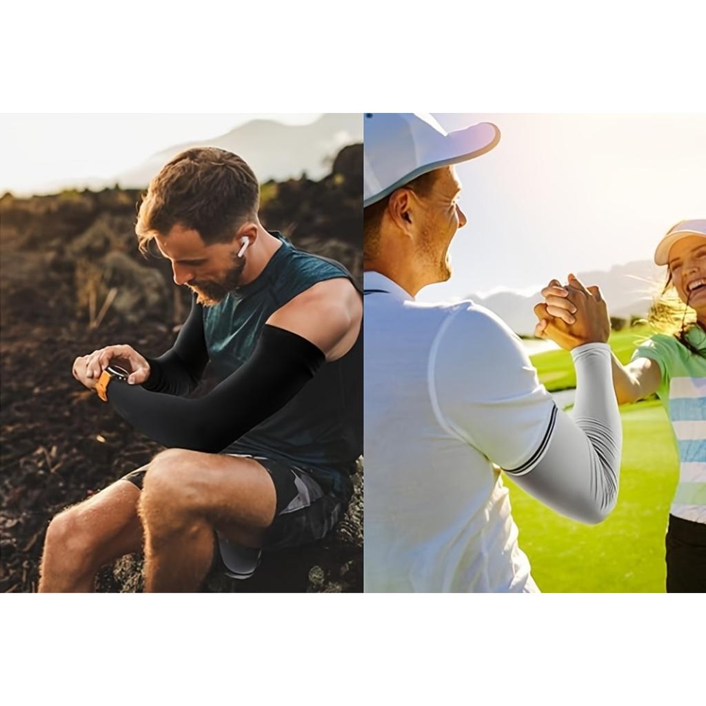 10/3/1 Pairs of Ice Sensitive Sunscreen Sleeves, Breathable and Elastic, Quick Drying Fabric, Elastic Fit, Ideal Choice for Summer Sports Cycling