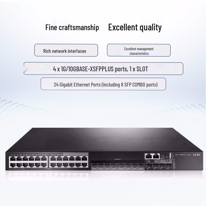 H3C S5500V2-28C-EI Enterprise Core Managed Switch