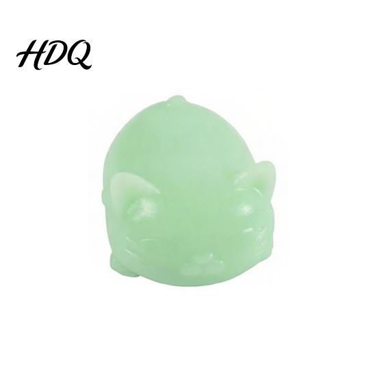 Palm Kneading Ball Kitten Squeeze Stress Toy, Soft Cat Fidget Ball, Cute Animal Medium Size Decompression Toy for Office Desk, Gift Lovers Tactile