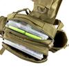 Fishing Tackle Bag Multifunctional Fishing Backpack Single Shoulder Fishing Gear Bag with Rod Holder for Fishing Hiking Hunting