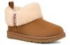 UGG Classic Ultra Mini Boot Heritage Braid Chestnut Women's 1151750-CHE