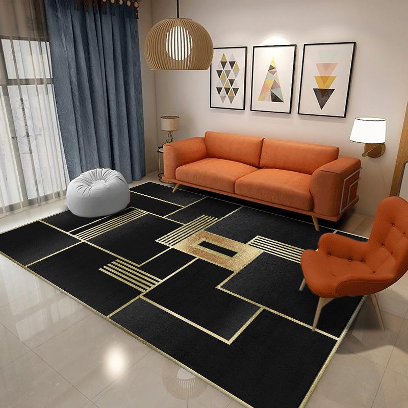 

Украшение гостиной в скандинавском стиле, ковер для современной спальни, прикроватные большие плюшевые ковры, домашний пушистый мягкий ковер 100 * 160cm