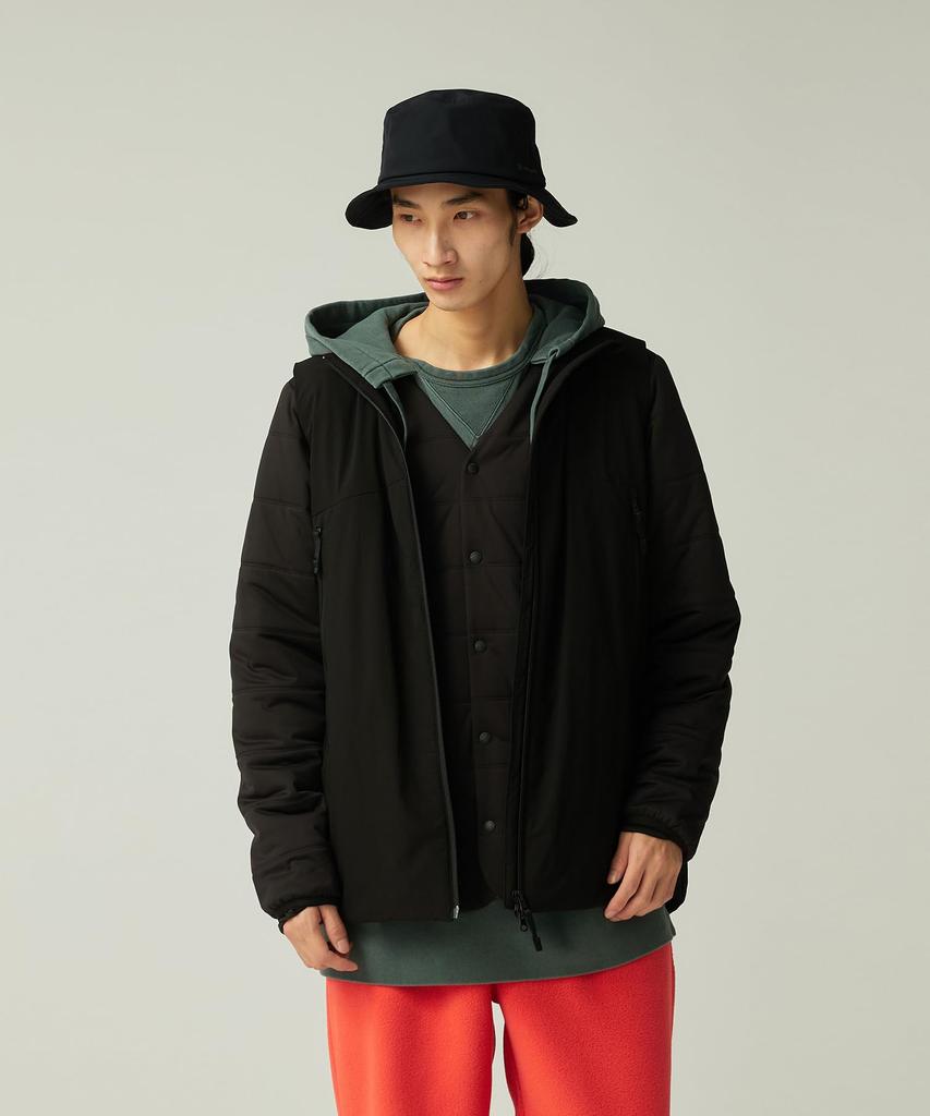 Snow Peak Breathable Insulated Vest and Size M JK-25AU028, Men's Women's, Black,