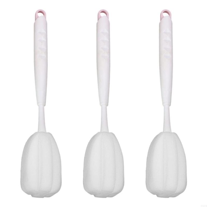 Sponge Cleaning Brush Set For Bottles Cups And Straws Safe For Baby Items Feeding Essential Cleaner