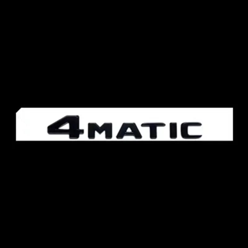 Letters E200 E260 E300 E400 E220d E350e E300de 4Matic ABS Emblem For Mercedes Benz W213 W222 W221 W177 Car Trunk Logo Sticker