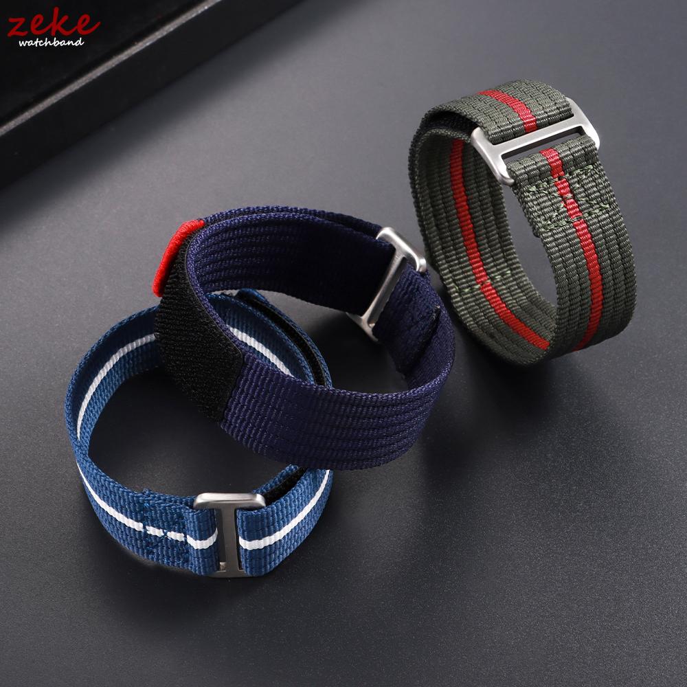 Nylon Canvas Strap 20mm 22mm for Tudor Hook Loop Textile Watch Band for Seiko for Omega Men‘s Military Sports Wristband Bracelet