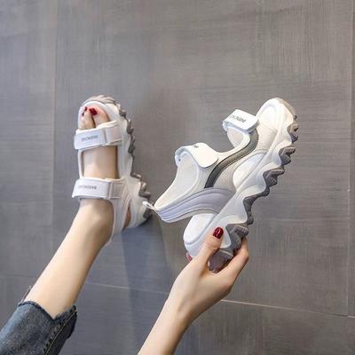 Mode Dicken Plattform Sandalen Tenis Schuhe Casual Schuhe Frauen Outdoor Sport Sandalies Mujer Alias De Mujer Verano 2024