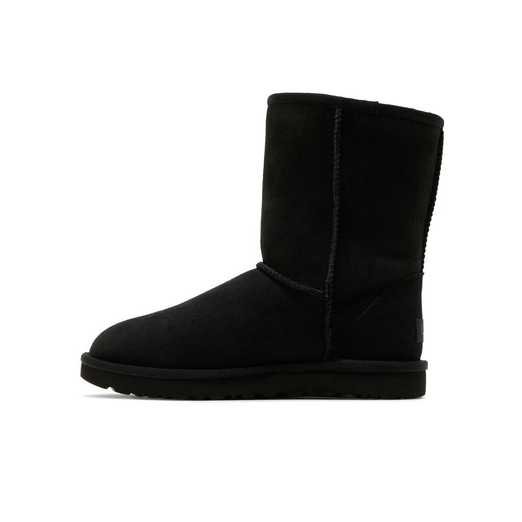 UGG Womens Classic Short II 'Black' (women's sizes) Black Snow Boots 1016223 BLK