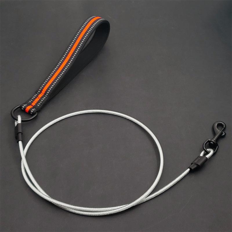 wire dog leash