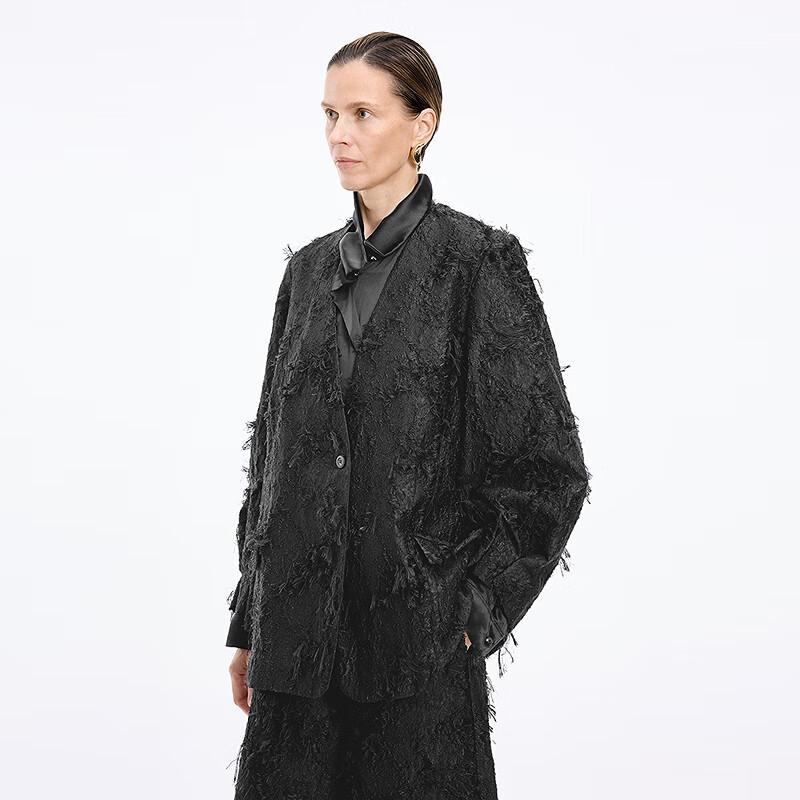 JNBY Loose A-Line Long Sleeve Blazer