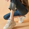 Yang Mi Style Women's Dad Shoes - 2025 Autumn: Thick-Soled, Height-Increasing, Breathable Mesh, Lightweight, Versatile Sneakers