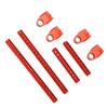 RC Car Shell Post Sturdy Shockproof Aluminum Alloy Car Shell Column with R Pins for 1:10 Road