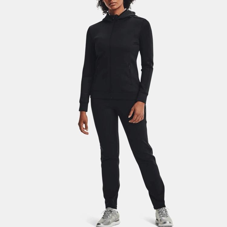 Under Armour Storm Golf Hoodie Women Outerwear Black 1366352-001