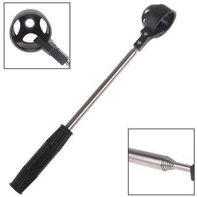 Golf Ball Retriever 8 Section Stainless Steel Telescopic Golf Ball Pickup